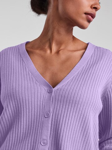 Cardigan 'Crista' PIECES en violet