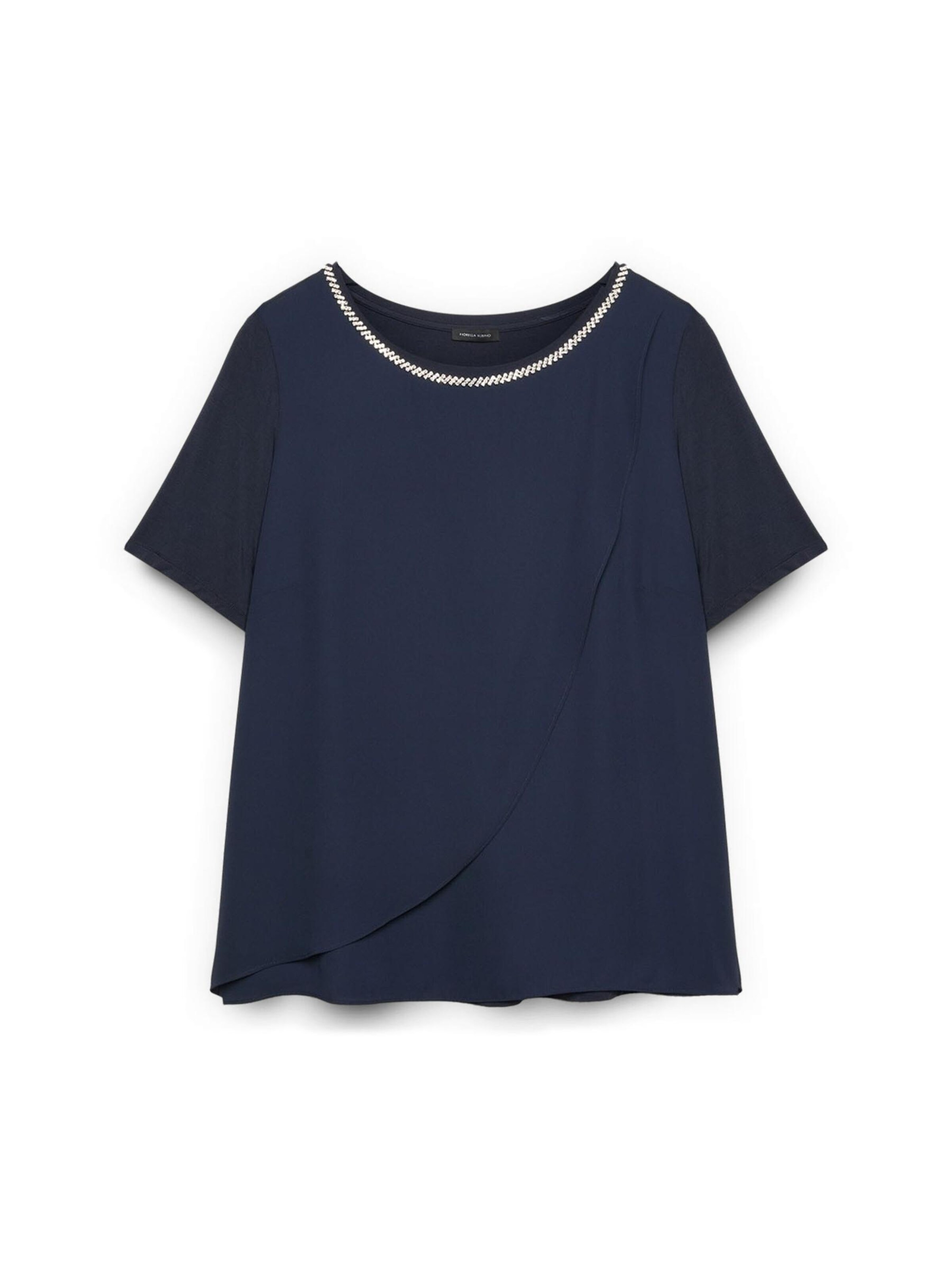 Fiorella Rubino Blouse in Blue: front