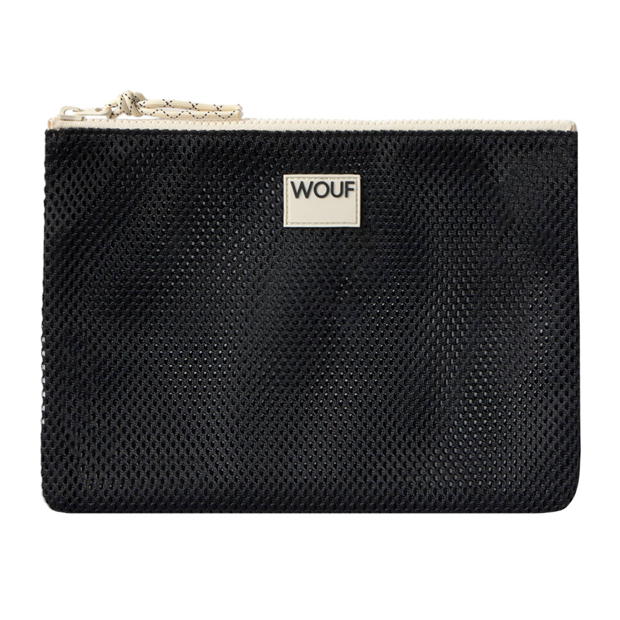 Nécessaire di Wouf in nero: frontale
