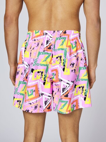 CHIEMSEE Athletic Swim Trunks in Purple