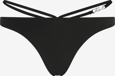 Karl Lagerfeld Долнище на бански тип бикини в черно, Преглед на продукта
