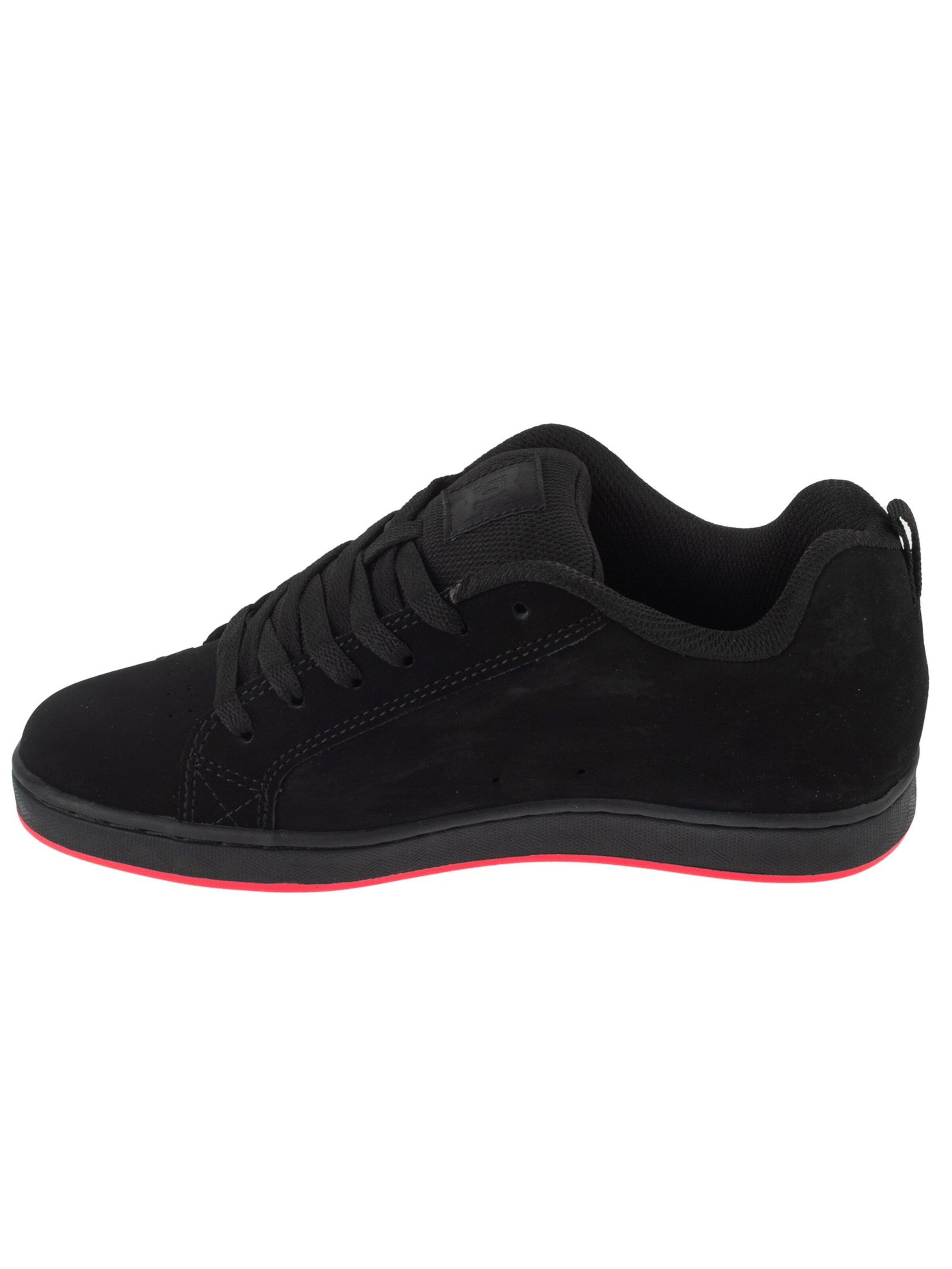 DC Shoes Sneakers 'Court Graffik' in Black: front