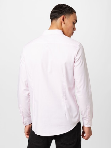 BURTON MENSWEAR LONDON Regular Fit Hemd in Pink