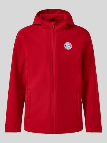 FC BAYERN MÜNCHEN Between-Season Jacket in Red: front
