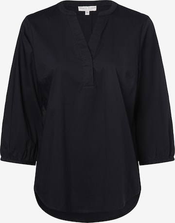 Marie Lund Blouse in Blauw: voorkant