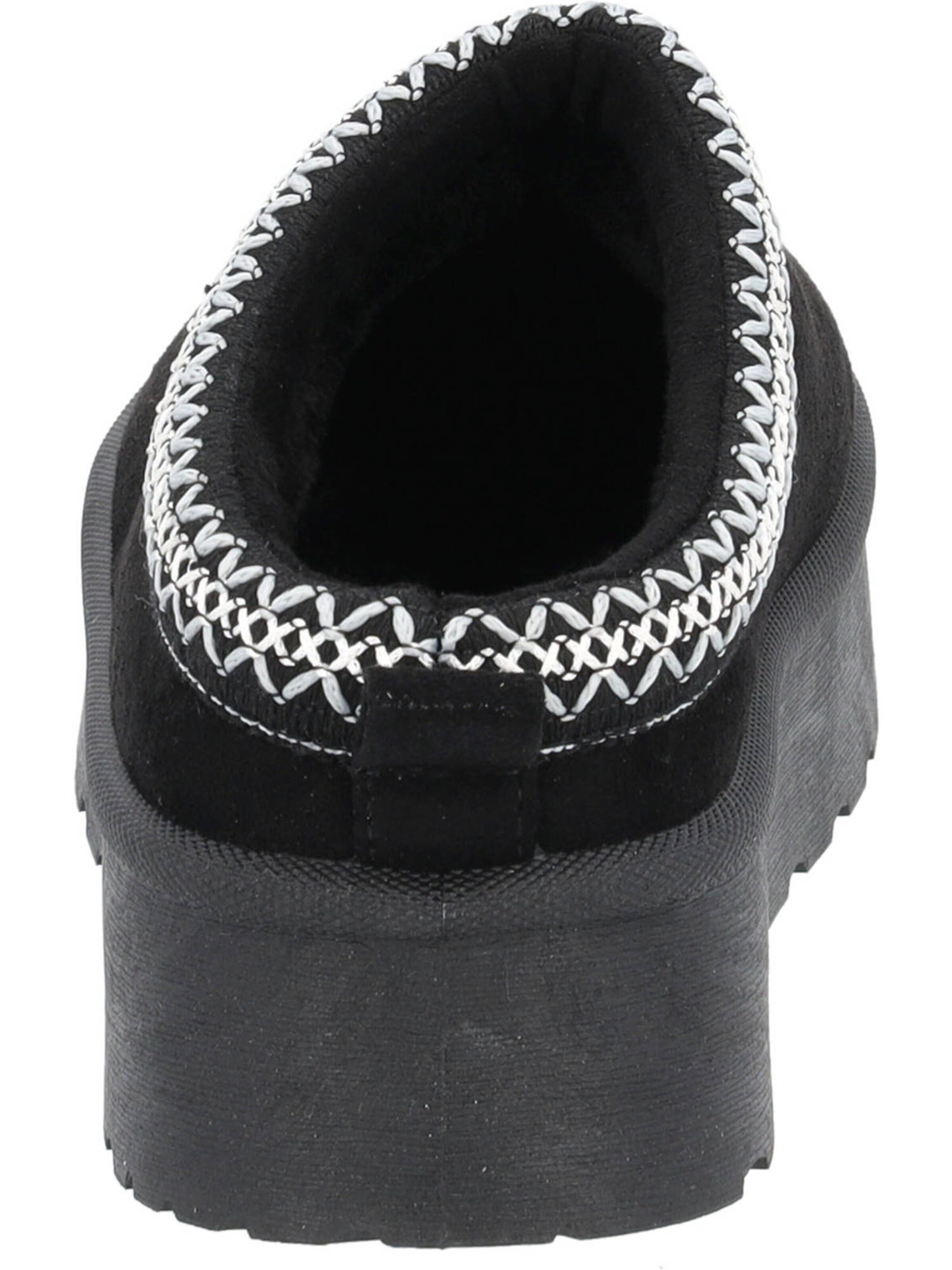 Palado Hausschuh 'Asinara' in Schwarz