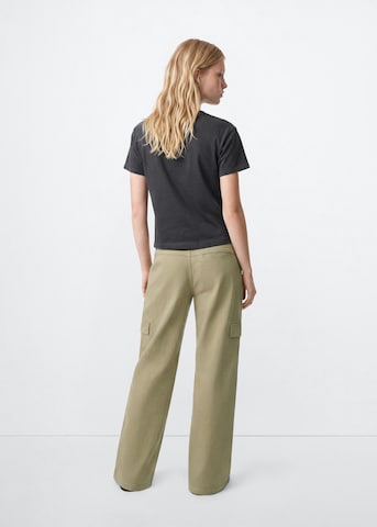 MANGO TEEN Shirt in Grey