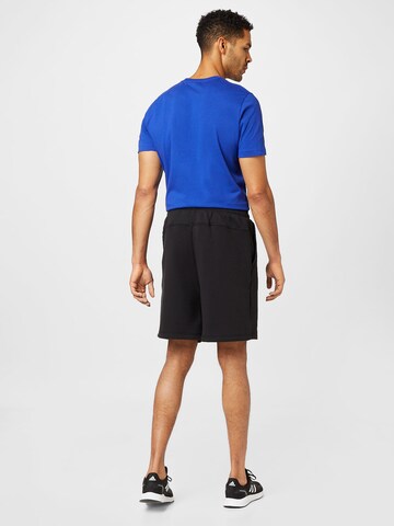 ADIDAS SPORTSWEAR Regular Sportshorts 'Lounge Fleece' in Schwarz