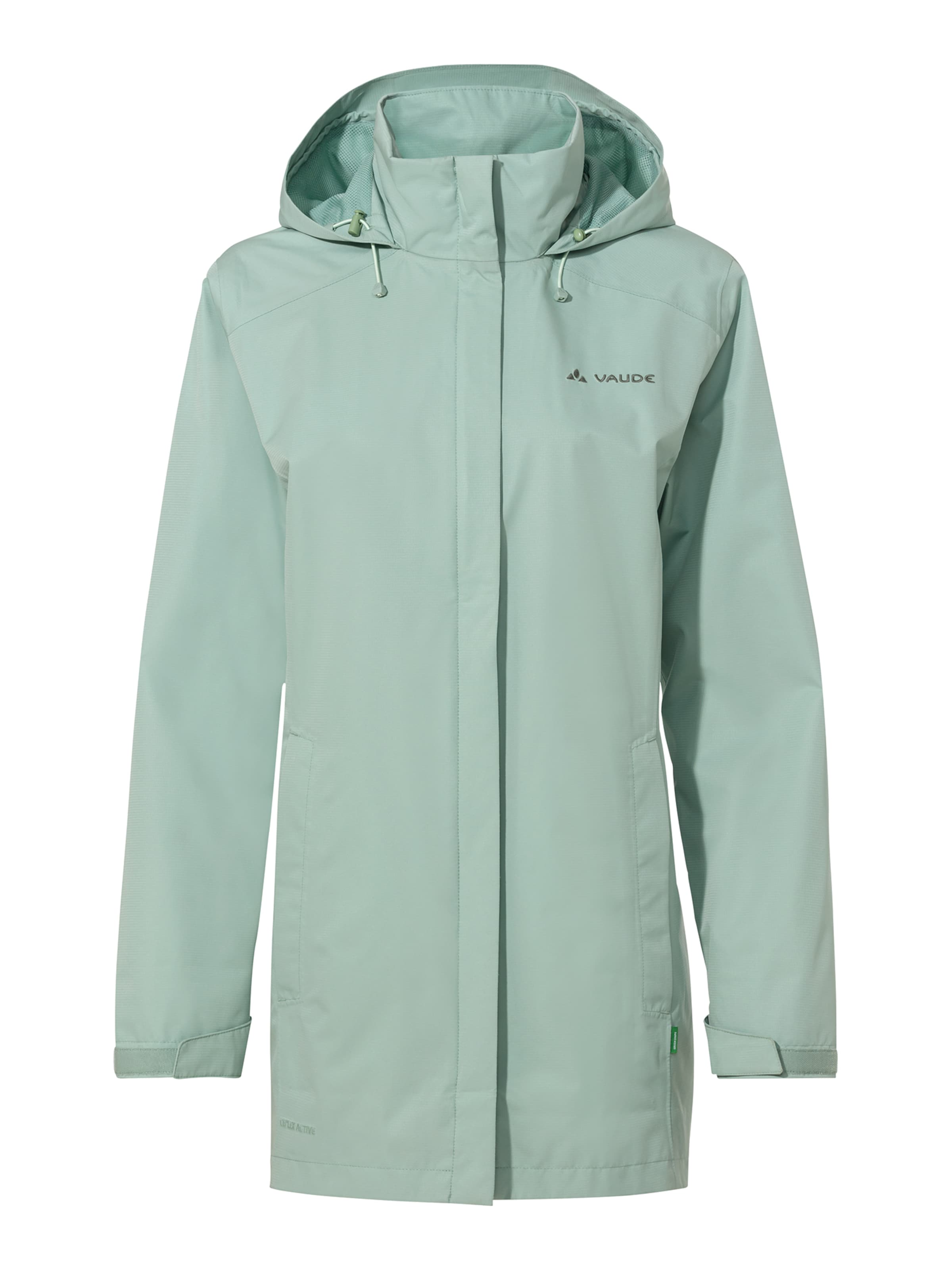 VAUDE Outdoorjas 'W  Escape PR' in Groen: voorkant