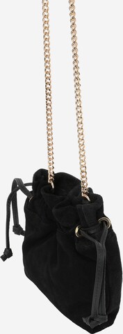 River Island - Bolso saco en negro: frente