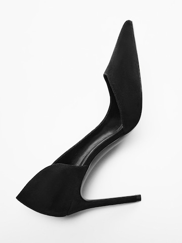 MANGO Официални дамски обувки 'Audrey' в черно