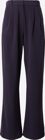 Abercrombie & Fitch Voľný strih Plisované nohavice - Čierna: predná strana