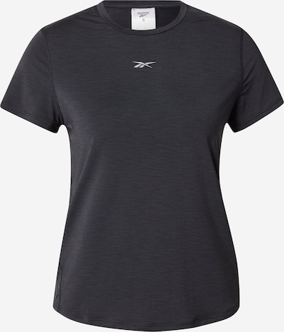 Reebok Tehnička sportska majica 'CHILL' u svijetlosiva / crna, Pregled proizvoda