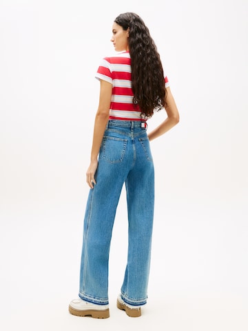 Tommy Jeans Wide Leg Jeans 'CLAIRE' in Blau