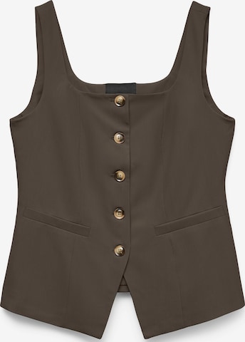 VERO MODA Pukuliivi 'VMKandra' värissä ruskea: etupuoli