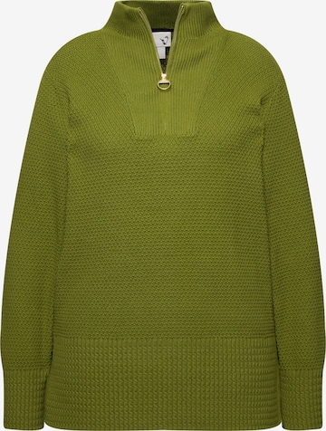 Ulla Popken Sweater in Green: front