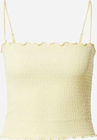 Top 'Claire Tank' di LEVI'S ® in giallo: frontale