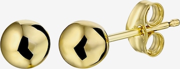 Lucardi Earrings in Gold: front