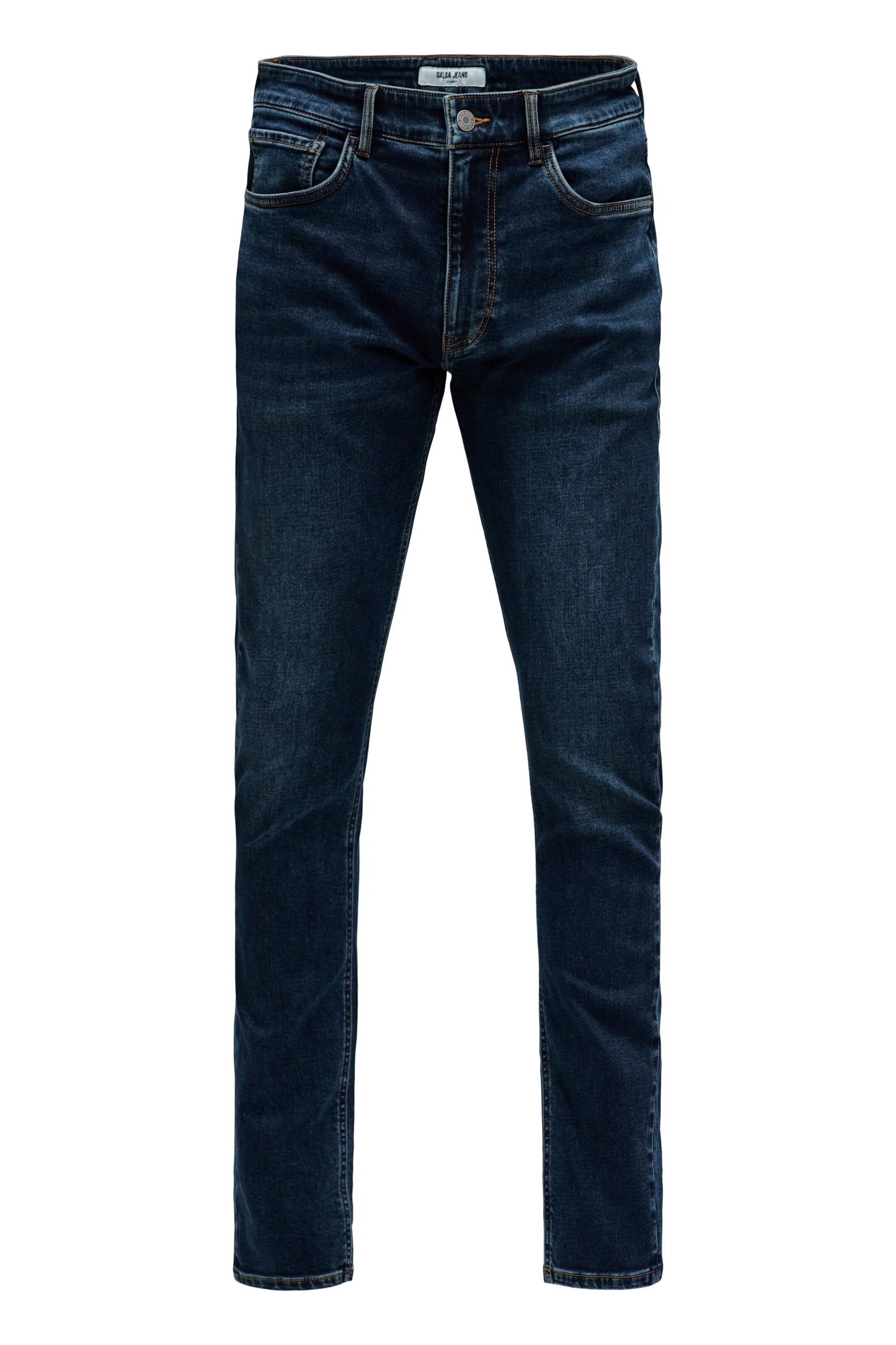 Skinny Jean Salsa Jeans en bleu : devant
