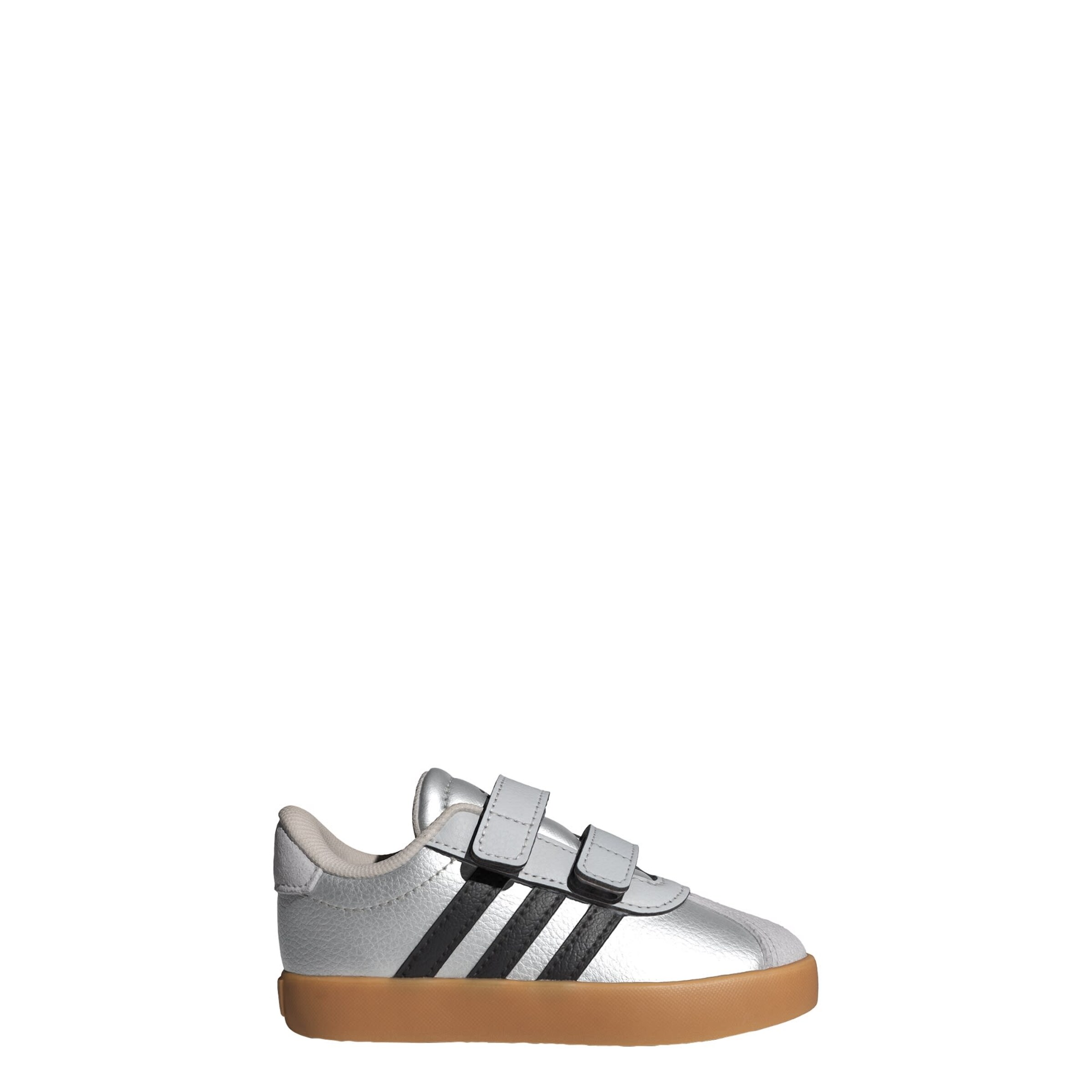 Chaussure de sport 'VL Court 3.0' ADIDAS SPORTSWEAR en argent : devant