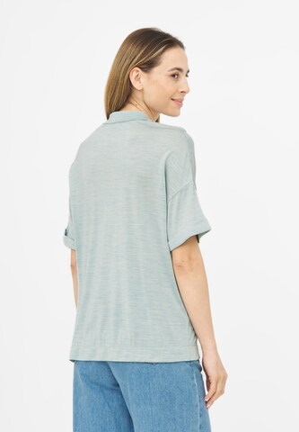 TOOche Poloshirt 'Luxe Polo' in Blau