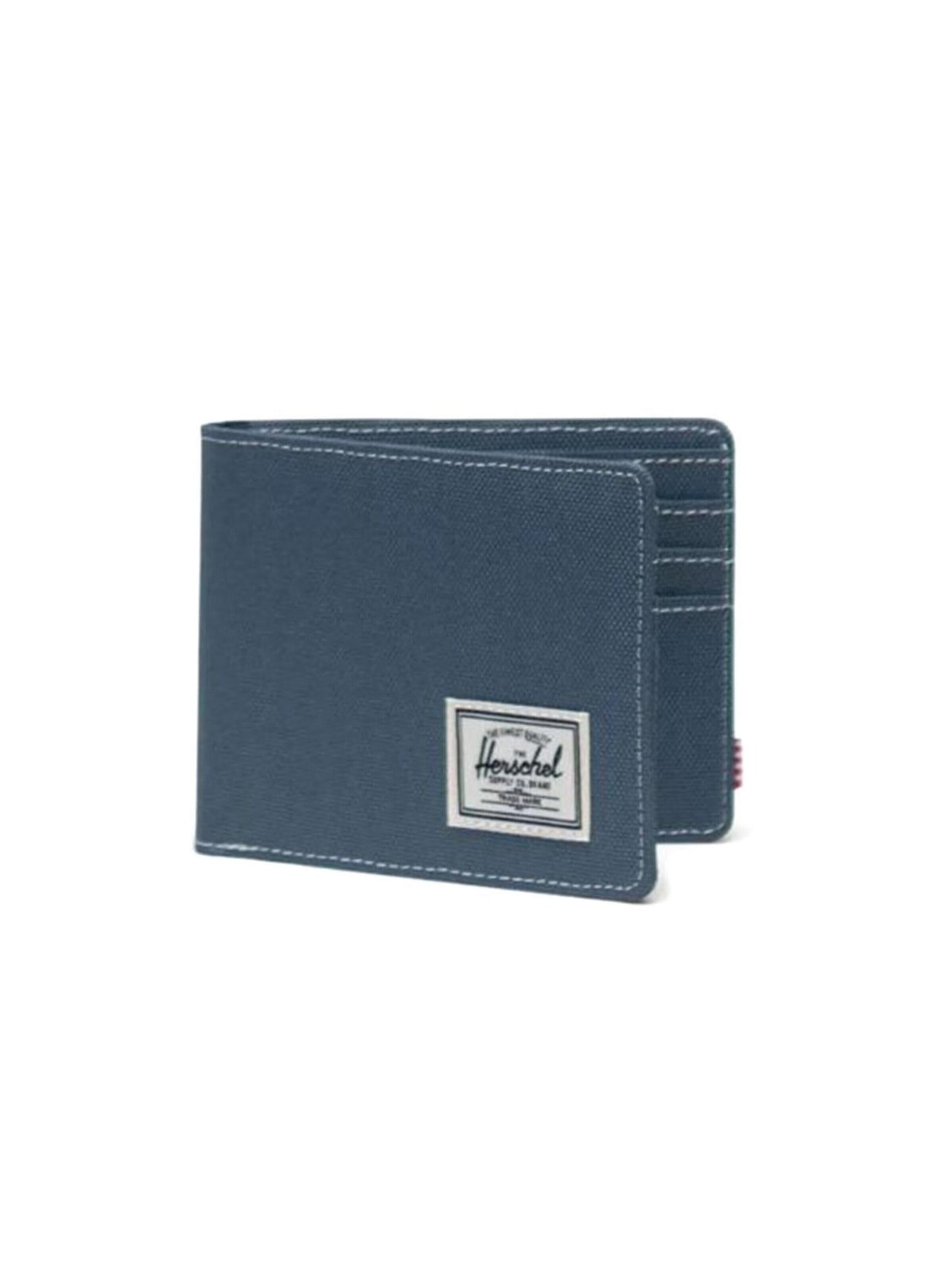 Herschel Tegnebog 'Roy Wallet Blue Mirage White Stitch' i blå