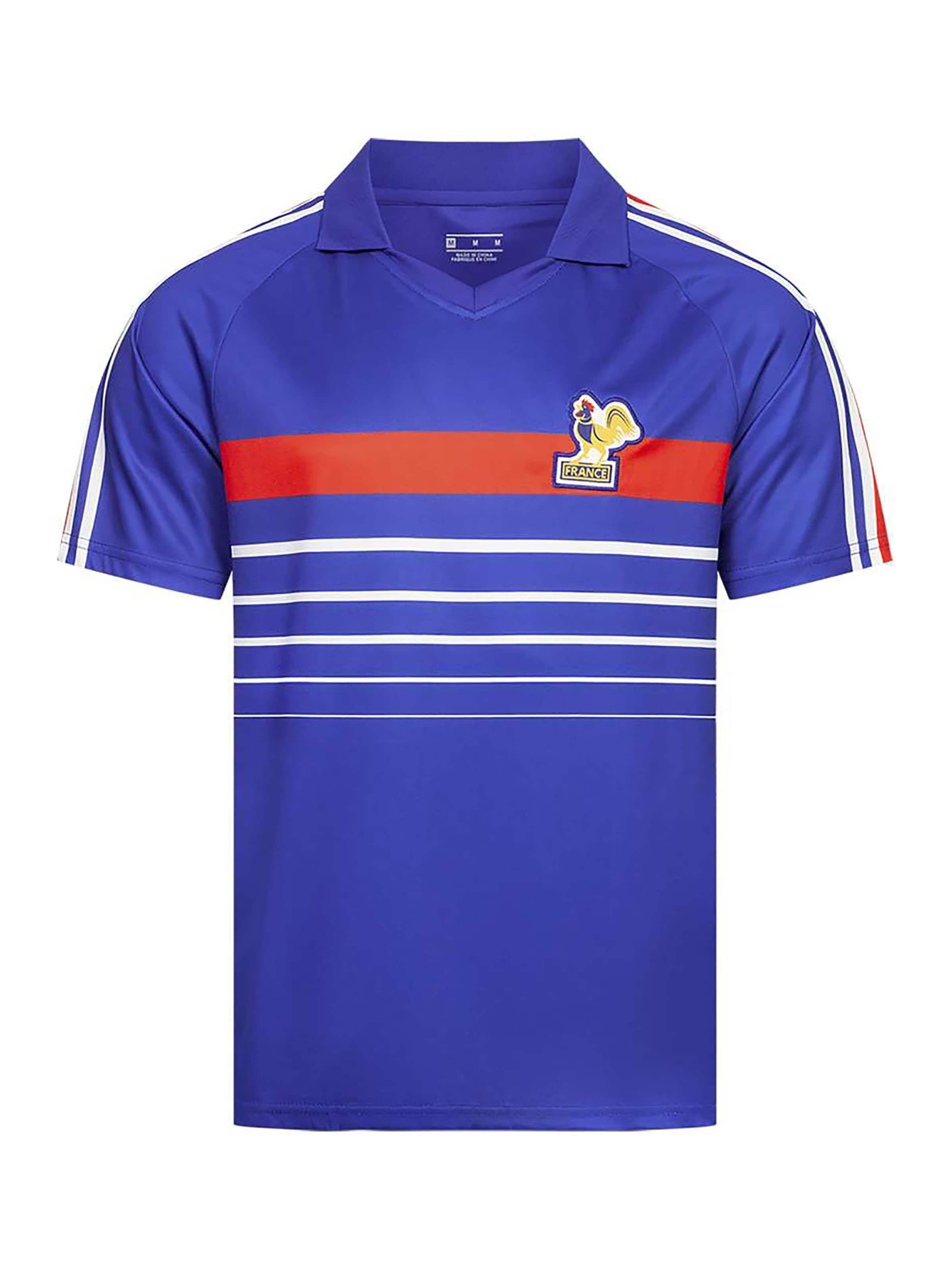 JELEX Jersey 'Retro History Frankreich' in Blue: front