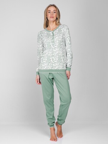 Pastunette Pyjama‌‌‌‌‌‌ in Grün: Vorderseite