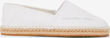 Calvin Klein Jeans Espadrilles in Weiß