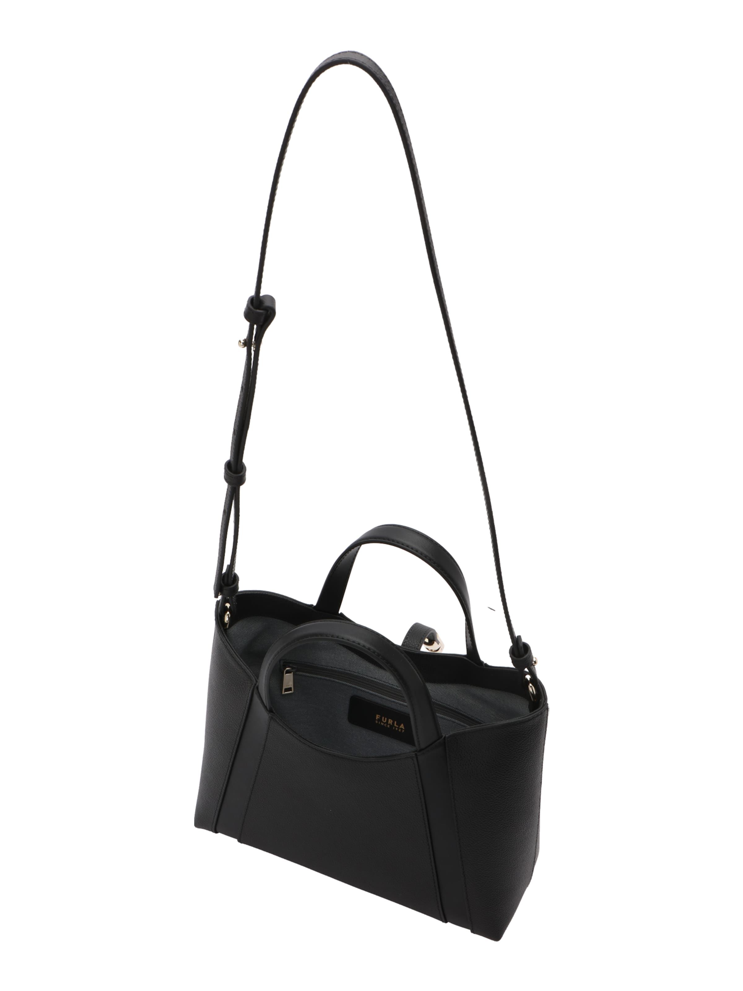 FURLA Μεγάλη τσάντα 'Goccia' σε μαύρο
