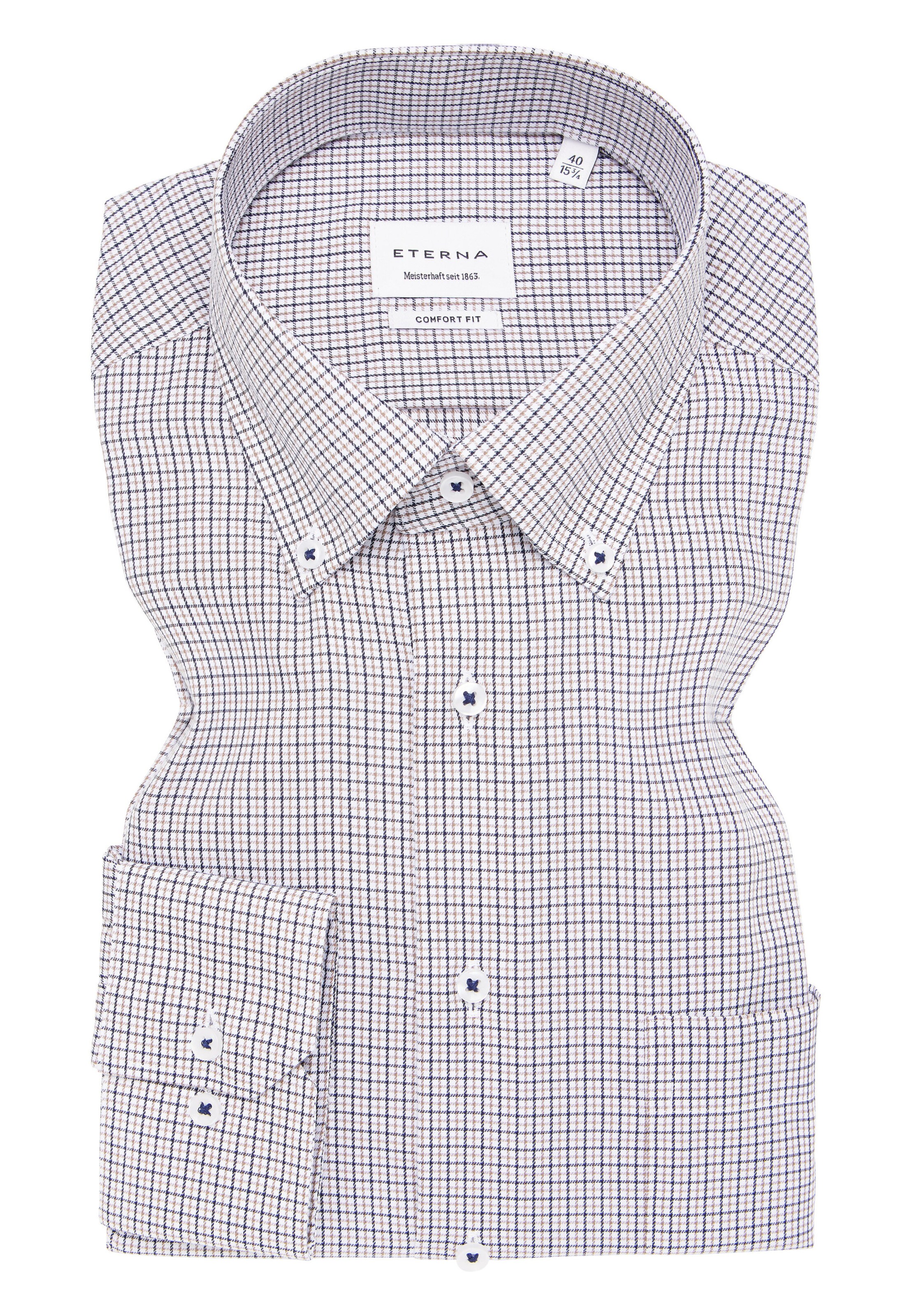 ETERNA Comfort fit Business Shirt in Blue