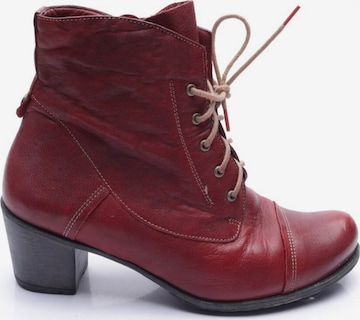 THINK! Stiefeletten 39 in Rot: predná strana