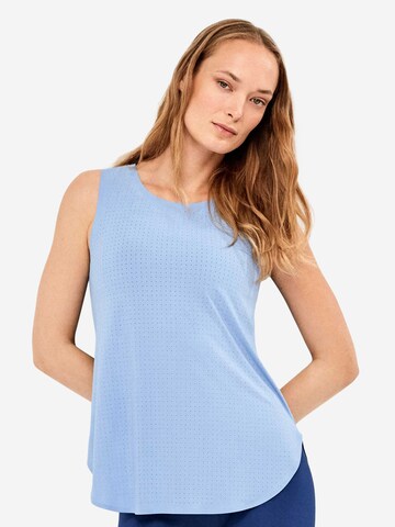 Gisela - Top en azul: frente