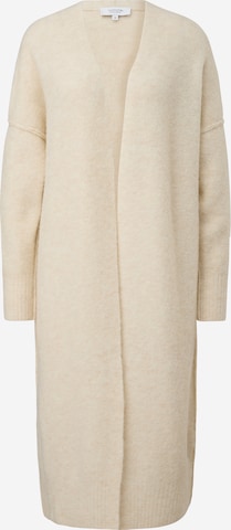 comma casual identity Strickjacke in Beige: predná strana