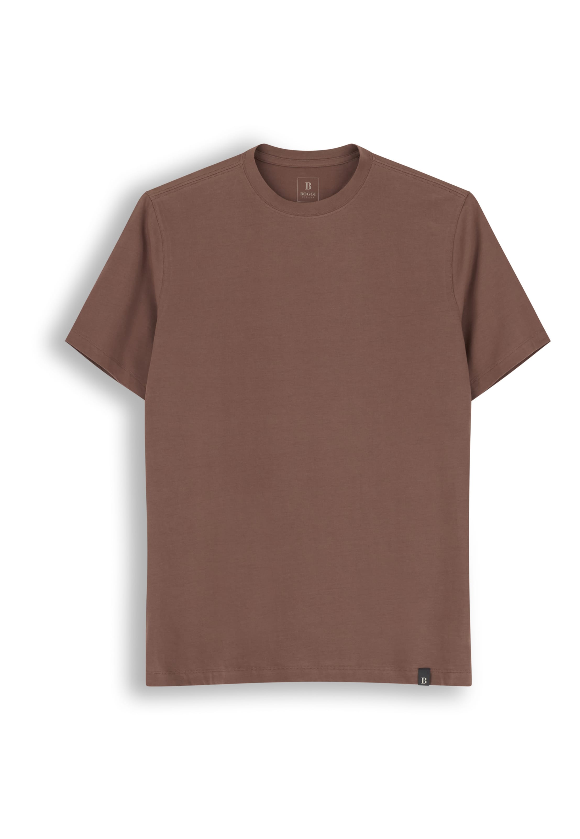 T-Shirt Boggi Milano en marron : devant