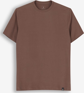 T-Shirt Boggi Milano en marron : devant