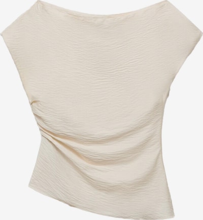 Bluză 'MANTA' MANGO pe alb natural, Vizualizare produs