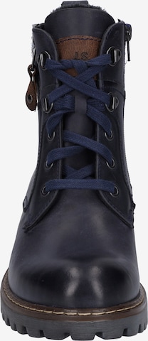 JOSEF SEIBEL Lace-Up Ankle Boots 'Marta' in Blue