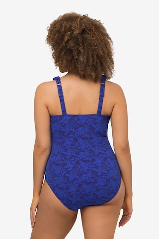 Ulla Popken Swimsuit in Blue