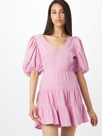 FRENCH CONNECTION - Vestido em rosa: frente