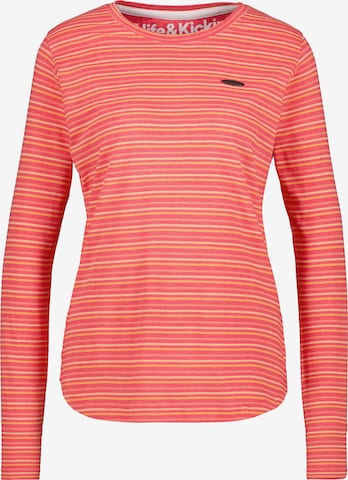 Alife and Kickin Shirt 'LeaAK' in Orange: front