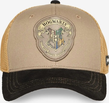 Casquette 'Gorra capslab beige hogwarts hp3 hog trucker cap' Capslab en beige : devant