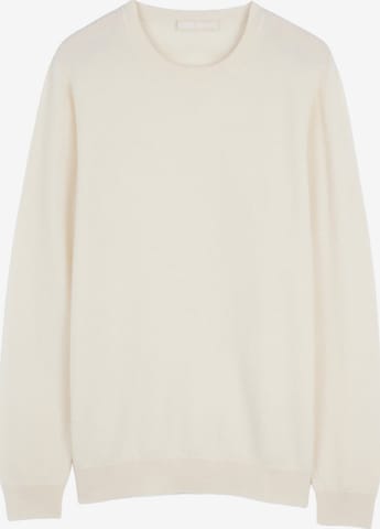 balta GOBI Cashmere Megztinis 'Women's Essential Cashmere Crewneck Sweater': priekis