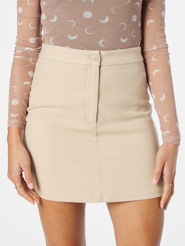 Monki Nederdel i beige