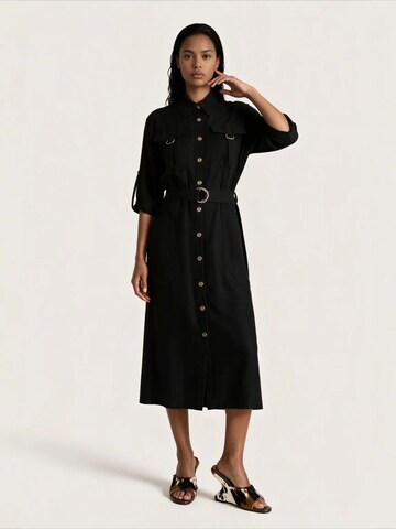 Robe MSN Collection en noir : devant