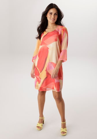 Aniston SELECTED Kleid in Orange: Vorderseite