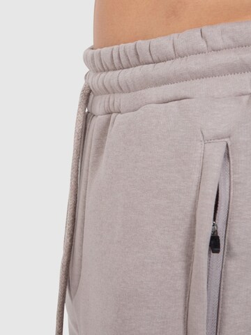 Coupe slim Pantalon ' Evra ' Smilodox en marron