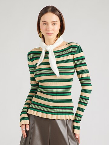 & Other Stories Πουλόβερ σε πράσινο: μπροστά