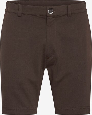 4funkyflavours Regular Chino Pants 'Burning Jungle' in Brown: front