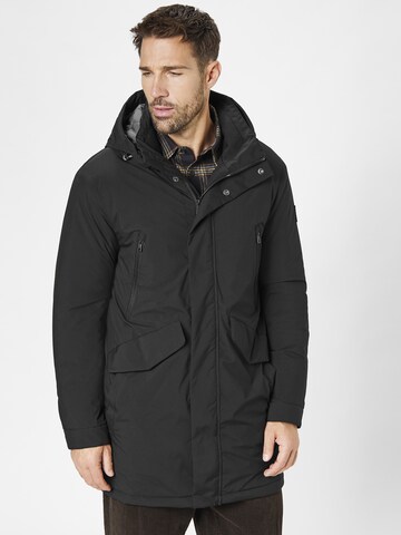 S4 Jackets Winterjacke in Schwarz: predná strana